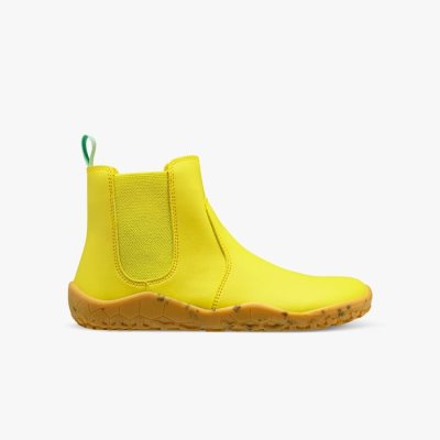 Vivobarefoot Juniors' Fulham Rubber II Sneakers - yellow USA [JHC256317]